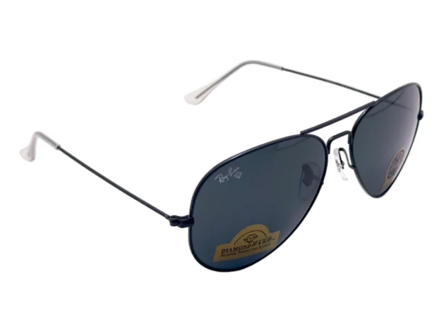 خرید عینک آفتابی فلزی مشکی RayBan RB3026