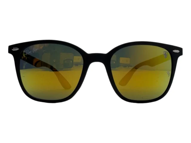 عینک آفتابی مشکی مات ریبن 4297 - RayBan RB4297